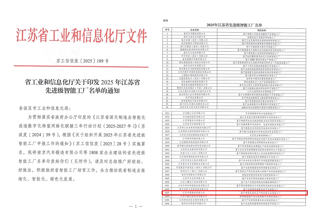 先進級智能工廠