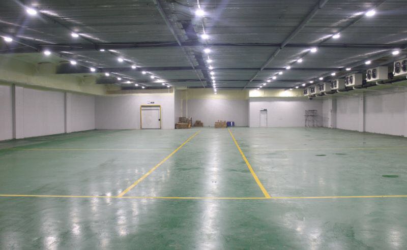 上海開冉0-5℃果蔬保鮮冷庫(kù)建造案例圖片